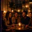 Asistentes compartiendo la cena en un encuentro de Encuentros Siloé